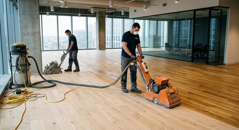 Commercial Hardwood Service in West Roxbury, MA
