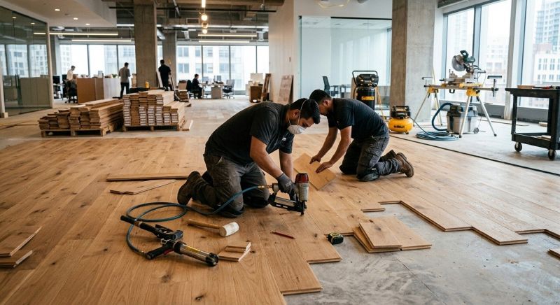 Commercial Hardwood Service in West Roxbury, MA