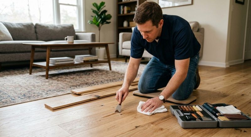 Engineered Floor Repair in Scituate, MA