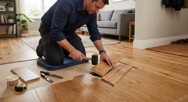 Engineered Floor Repair in Scituate, MA