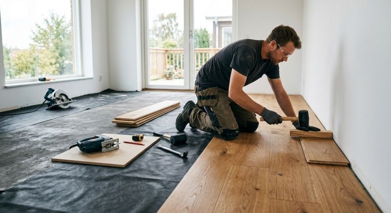 Engineered Wood Installation in Scituate, MA