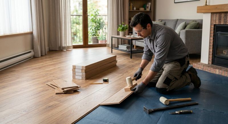 Laminate Floor Installation in Charlestown, MA