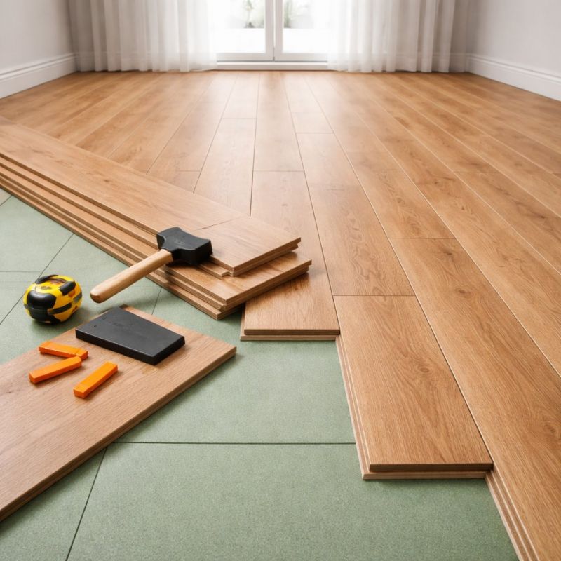 Laminate Floor Installation in Scituate, MA