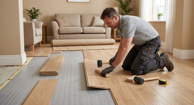 Laminate Floor Installation in Malden, MA