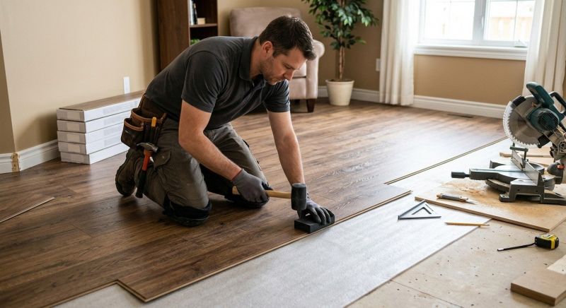Laminate Floor Installation in Medford, MA