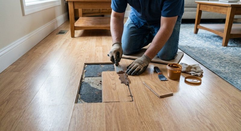 Laminate Floor Repair in Hingham, MA