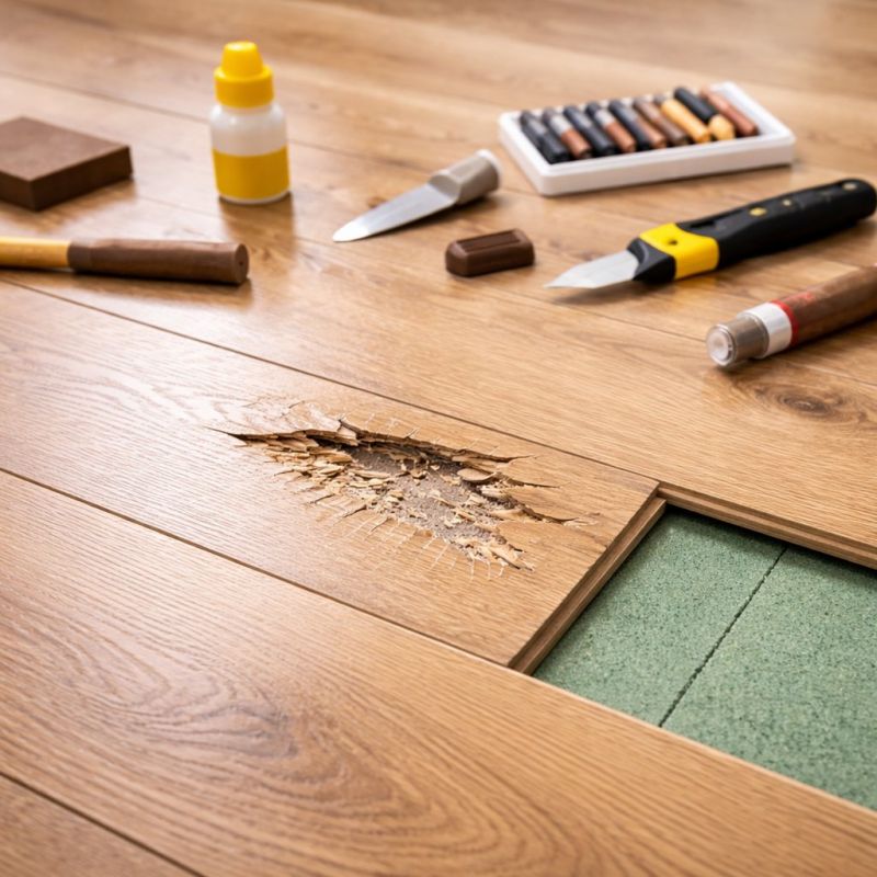 Laminate Floor Repair in Middleboro, MA