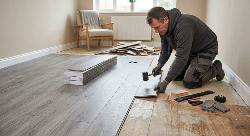 Laminate Floor Replacement in Holbrook, MA
