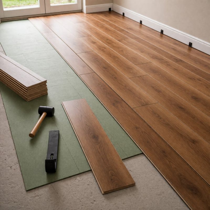 Laminate Floor Replacement in Jamaica Plain, MA