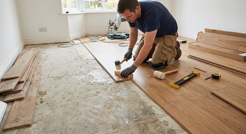 Laminate Floor Replacement in Norfolk County, MA