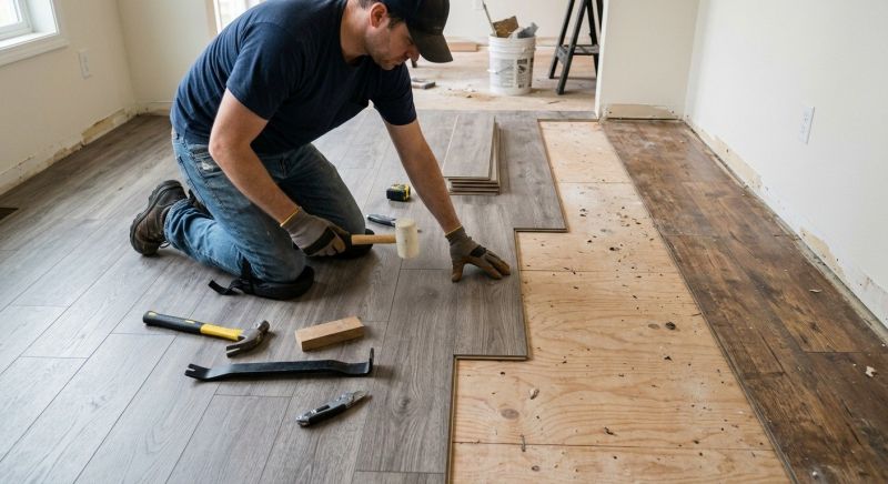 Laminate Floor Replacement in Pembroke, MA