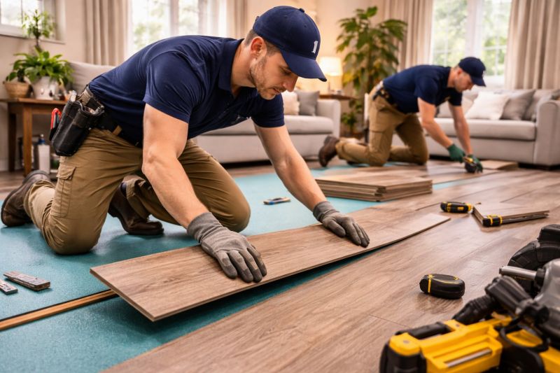 Laminate Floor Replacement in Saugus, MA