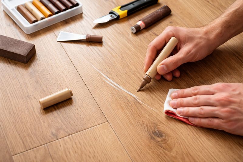 Laminate Floor Scratch Repair in Scituate, MA