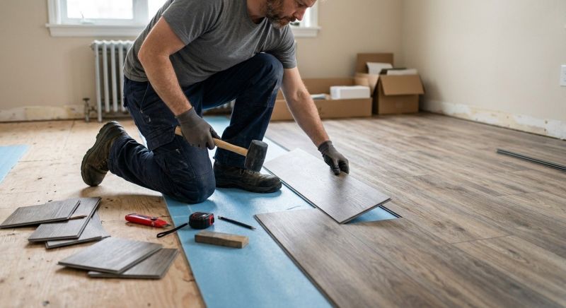 Linoleum Floor Installation in Cambridge, MA