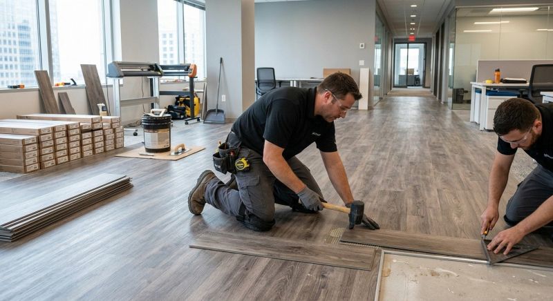 Linoleum Floor Installation in Middlesex County, MA