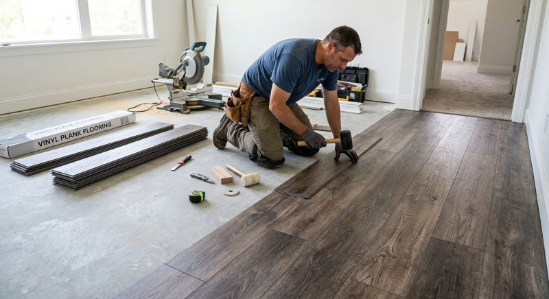 Linoleum Floor Installation in Raynham, MA