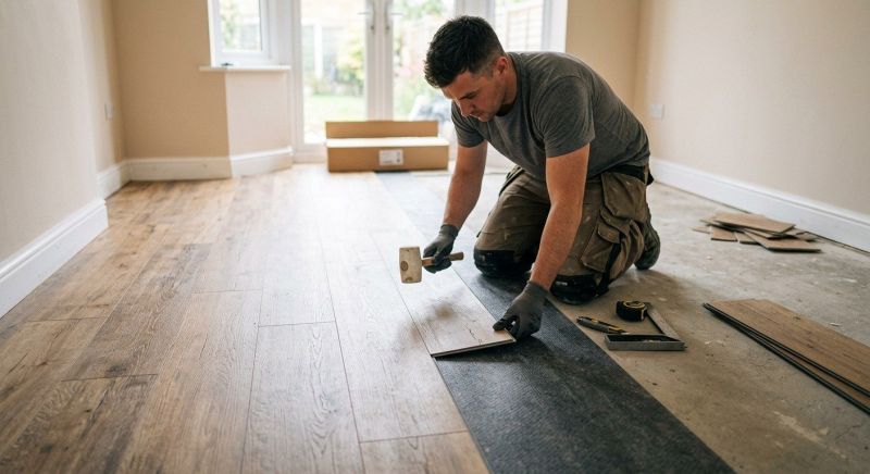 Luxury Vinyl Tile Installation in Canton, MA