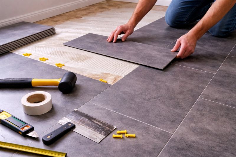 Luxury Vinyl Tile Installation in Medford, MA