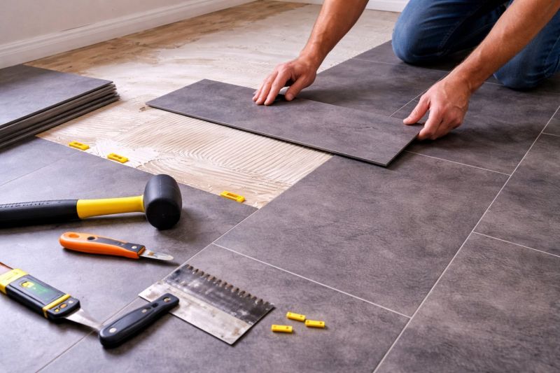 Luxury Vinyl Tile Installation in Norfolk County, MA