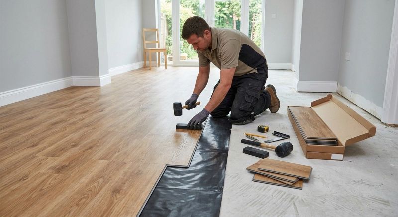Luxury Vinyl Tile Installation in Pembroke, MA