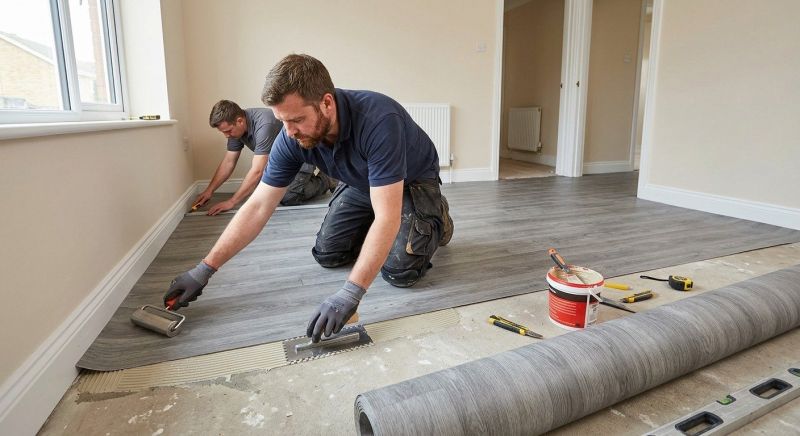 Sheet Flooring Installation in Scituate, MA