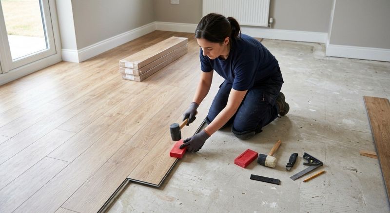 Vinyl Floor Replacement in Scituate, MA