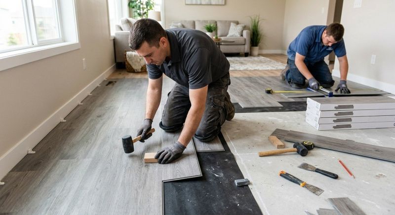 Vinyl Flooring Installation in Brockton, MA