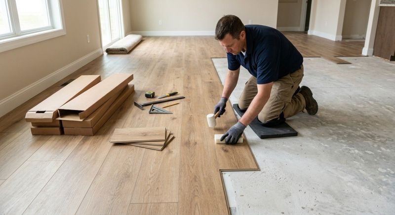 Vinyl Flooring Installation in Melrose, MA