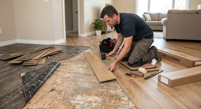 Vinyl Flooring Installation in Middleboro, MA